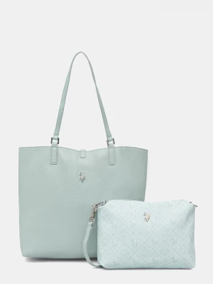 Obrázek produktu U.S. Polo Assn. Oboustranná kabelka U.S. Polo Assn. Malibu zelená