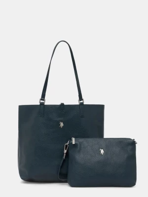 Obrázek produktu U.S. Polo Assn. Oboustranná kabelka U.S. Polo Assn. Rogersville tyrkysová