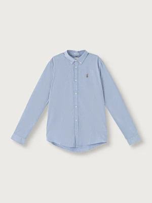 Obrázek produktu U.S. Polo Assn. oxfordská košile dětská bavlněná modrá