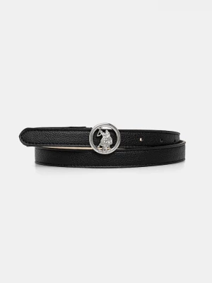 Obrázek produktu U.S. Polo Assn. pásek dámský z imitace kůže černá