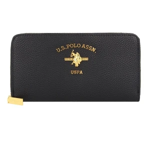 Obrázek produktu U.S. POLO ASSN. Peněženka 'Stanford' zlatá / černá