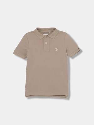 Obrázek produktu U.S. Polo Assn. polo dětské bavlněné béžová