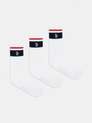 Obrázek produktu U.S. Polo Assn. Ponožky U.S. Polo Assn. BRAND STRIPE SPORTS 3-pack