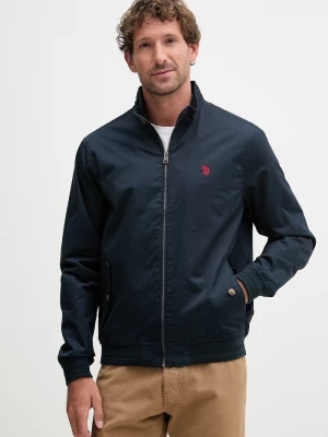 Obrázek produktu U.S. Polo Assn. přechodová bunda pánská bavlněná Harrington námořnická modř
