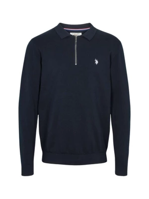 Obrázek produktu U.S. POLO ASSN. Svetr 'Dave Half' safírová