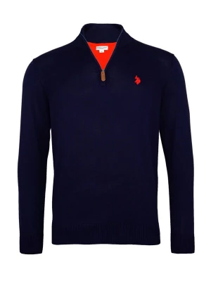 Obrázek produktu U.S. POLO ASSN. Svetr námořnická modř / červená