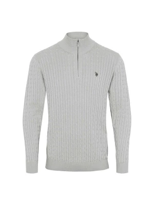 Obrázek produktu U.S. POLO ASSN. Svetr 'UMAmir' šedý melír