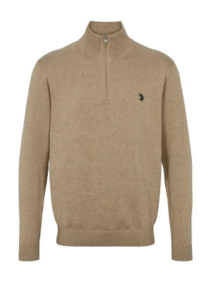 Obrázek produktu U.S. POLO ASSN. Svetr 'UMBRISON' béžový melír
