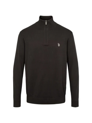Obrázek produktu U.S. POLO ASSN. Svetr 'UMBRISON' světle šedá / černá