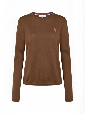 Obrázek produktu U.S. POLO ASSN. Svetr ' UWMie ' kaštanově hnědá