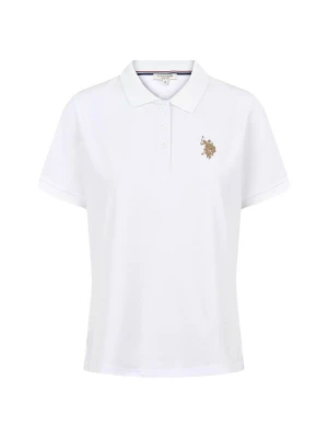 Obrázek produktu U.S. POLO ASSN. Tričko 'UWHariet' hořčicová / bílá