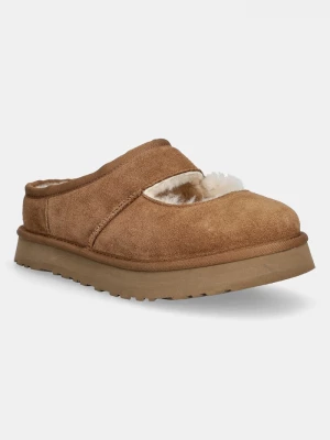 Obrázek produktu UGG Dětské semišové papuče UGG BEA MARY JANE hnědá