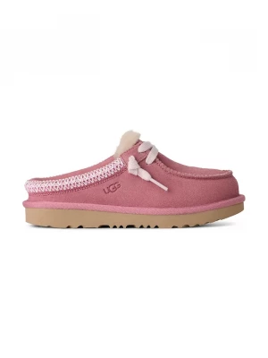 Obrázek produktu UGG Dětské semišové papuče UGG TASMAN MULE růžová