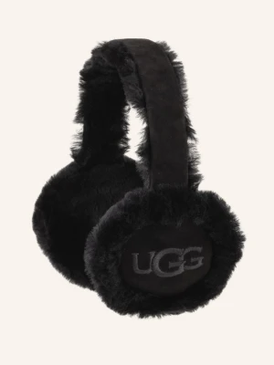 Obrázek produktu Ugg Klapky Na Uši S Pravou Kožešinou černá