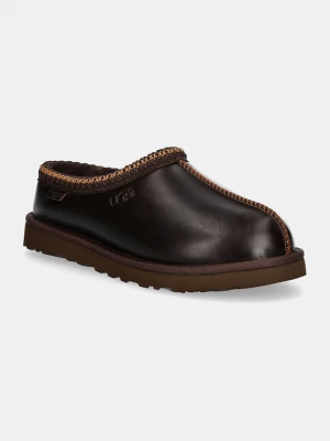 Obrázek produktu UGG Kožené papuče Tasman Lthr Regen hnědá