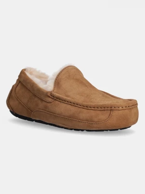 Obrázek produktu UGG Kožené papuče UGG Ascot hnědá