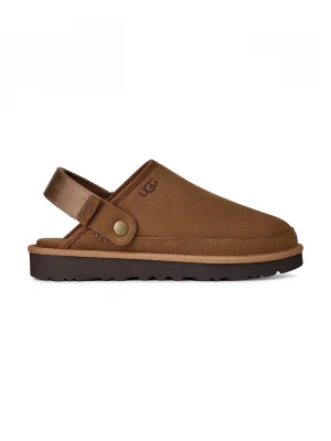Obrázek produktu UGG Nubukové pantofle UGG M Goldencoast Clog II Nubuck hnědá