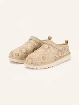 Obrázek produktu Ugg Pantofle Classic Micro Sun Stitch béžová / růžová / krémová