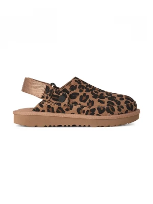 Obrázek produktu UGG Pantofle dětské semišové GOLDENSTAR SPOTTED CLOG hnědá
