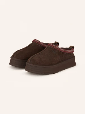 Obrázek produktu Ugg Pantofle Na Platformě Tazz tmavě hnědá