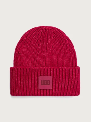 Obrázek produktu UGG pletená čepice dámská s příměsí vlny růžová