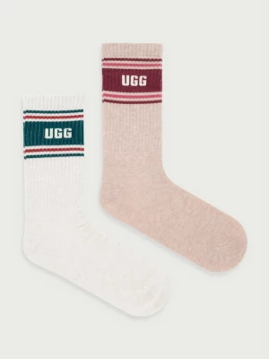 Obrázek produktu UGG ponožky dámské s bavlnou JEDLYN 2-pack béžová
