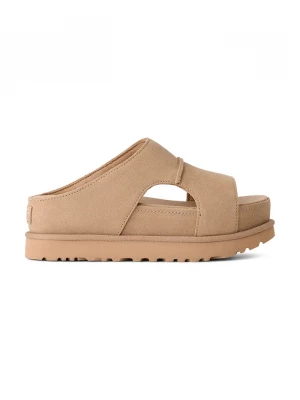 Obrázek produktu UGG Semišové pantofle UGG W Goldenstar Hi Cutout Slide béžová