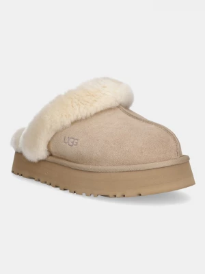 Obrázek produktu UGG Semišové papuče UGG Disquette béžová
