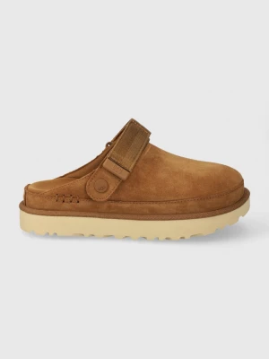 Obrázek produktu UGG Semišové papuče UGG Goldenstar Clog hnědá