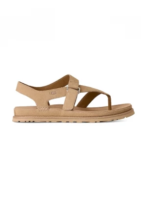 Obrázek produktu UGG Semišové sandály UGG W Goldengaze Toe Post béžová