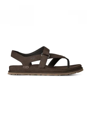 Obrázek produktu UGG Semišové sandály W Goldengaze Toe Post hnědá