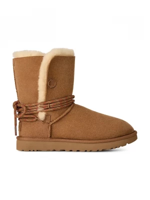 Obrázek produktu UGG Semišové sněhule UGG Bailey Tie hnědá