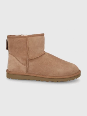 Obrázek produktu UGG Semišové sněhule UGG Classic Mini hnědá
