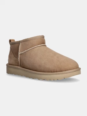 Obrázek produktu UGG Semišové sněhule UGG W Classic Ultra Mini béžová