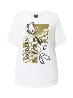 Obrázek produktu Ulla Popken Tričko olivová / černá / offwhite
