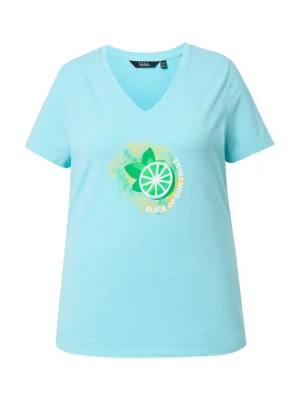 Obrázek produktu Ulla Popken Tričko světlemodrá / žlutá / zelená / bílá