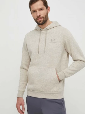 Obrázek produktu Under Armour Mikina kapucí pánská bavlnou Essential Fleece béžová