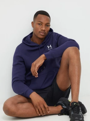 Obrázek produktu Under Armour mikina kapucí pánská bavlnou Essential Fleece námořnická modř