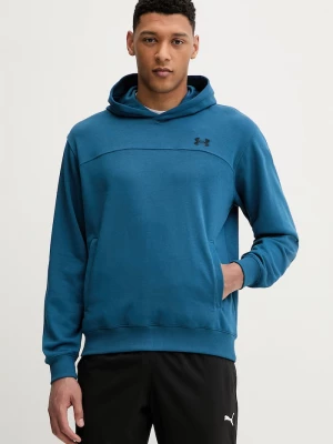 Obrázek produktu Under Armour mikina s kapucí pánská s bavlnou Rival LW Hoodie modrá