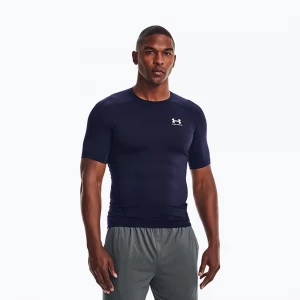 Obrázek produktu Under Armour pánské tréninkové tričko Ua Hg Armour Comp SS navy blue 1361518-410 Námořnická modř