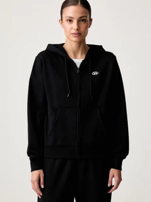 Obrázek produktu Under Armour rozepínací mikina dámská s bavlnou Rival černá