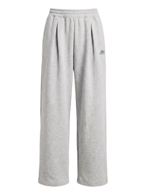 Obrázek produktu UNDER ARMOUR Sportovní kalhoty 'RIVAL VARSITY' světle šedá / tmavě zelená