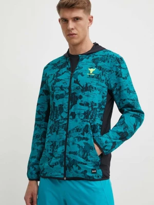 Obrázek produktu Under Armour Tréninková mikina Under Armour Project Rock tyrkysová