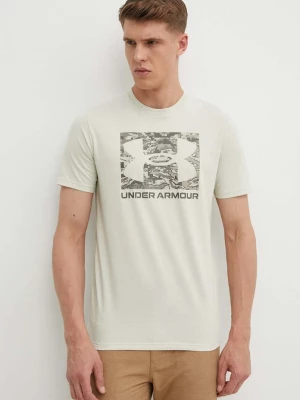 Obrázek produktu Under Armour tričko pánské bavlnou CAMO BOXED LOGO béžová