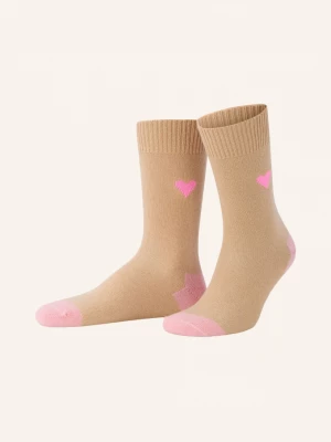 Obrázek produktu Unio Ponožky Amore Cashmere béžová / růžová