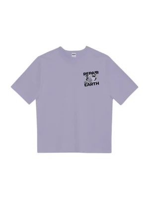 Obrázek produktu UNIQVIBE Tričko lenvandulová / černá / bílá