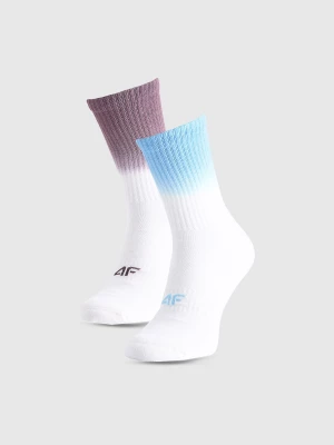 Obrázek produktu Unisex casual ponožky nad kotník (2-pack) - multicolor 4F