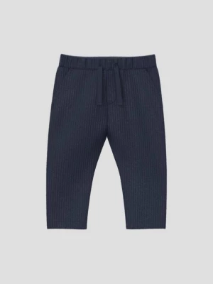 Obrázek produktu Unisex joggingové kalhoty z měkkého manšestru s.Oliver modrá