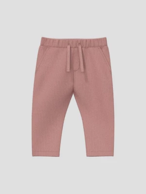 Obrázek produktu Unisex joggingové kalhoty z měkkého manšestru s.Oliver růžová