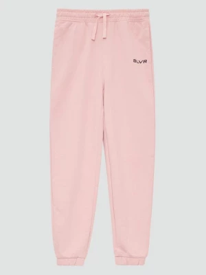 Obrázek produktu Unisex joggingové kalhoty z teplákoviny s natištěným detailem s.Oliver růžová